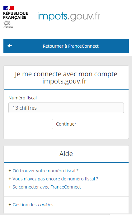 Créer son compte formation